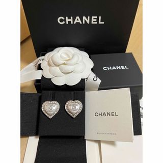 ❣️お値下げ❣️ 新品 CHANEL ピアス ハート パール CCマーク 希少