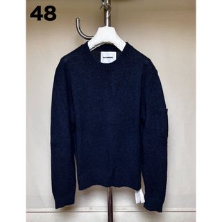 ジルサンダー(Jil Sander)の新品 48 22aw JIL SANDER ショルダーポケットニット 5083(ニット/セーター)