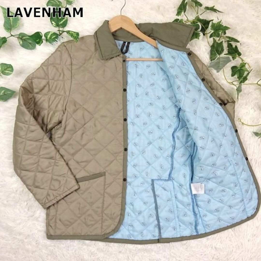 LAVENHAM - ラベンハム デンハム キルティングジャケット 総柄 M ...