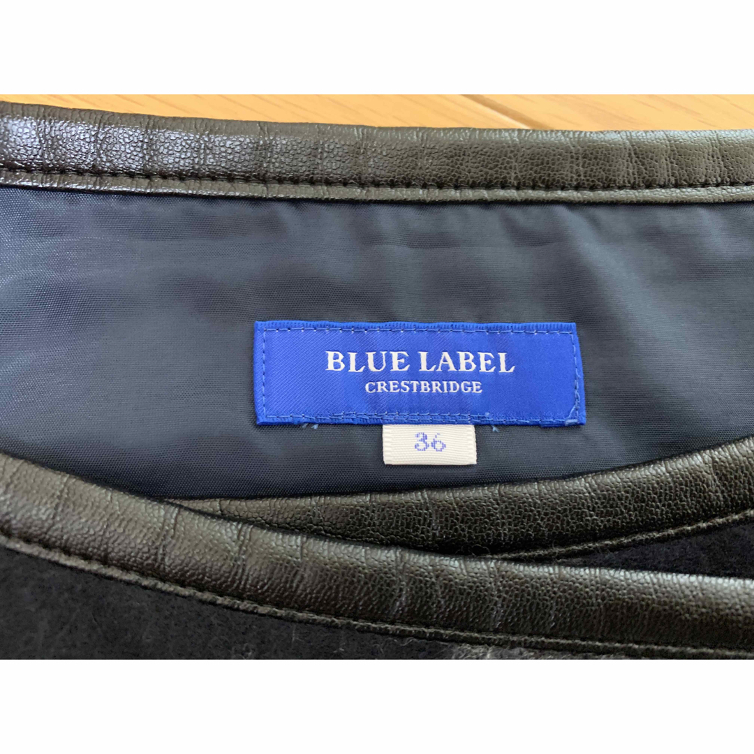 BLUE LABEL CRESTBRIDGE(ブルーレーベルクレストブリッジ)のブルーレーベルクレストブリッジ　スカート レディースのスカート(ミニスカート)の商品写真