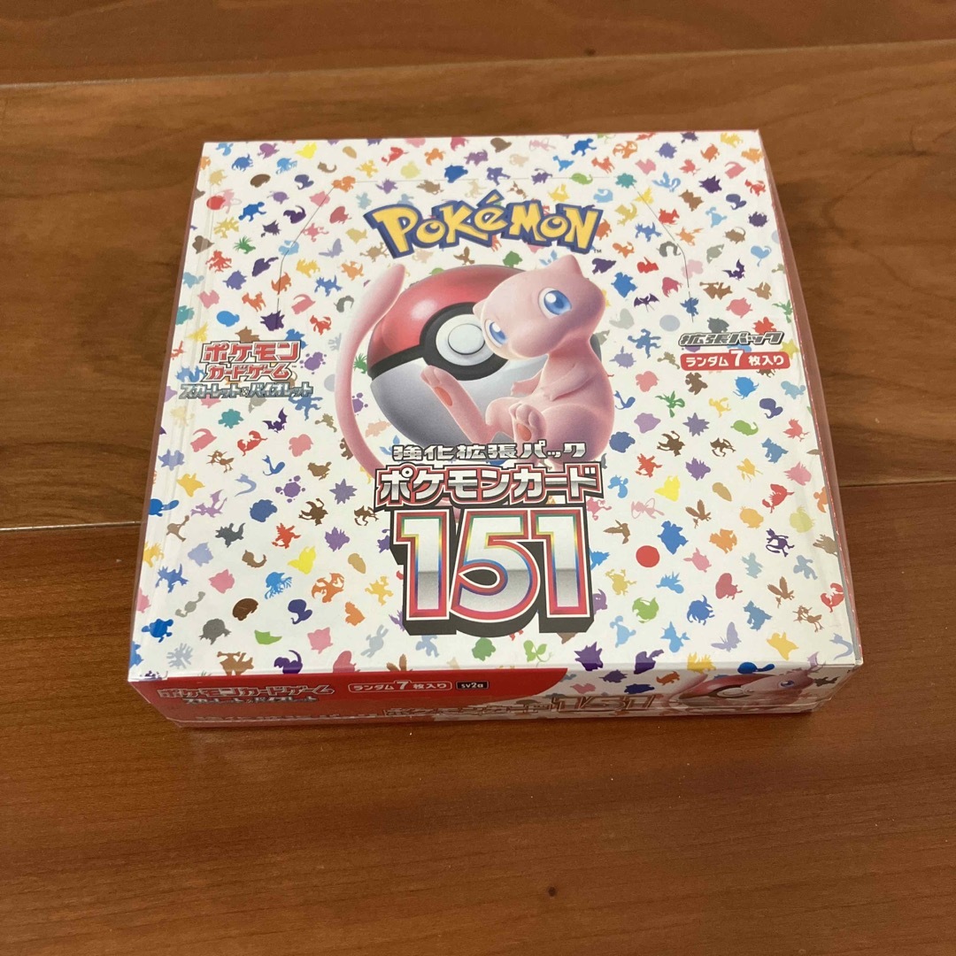 ポケモンカード151 1box シュリンクなし