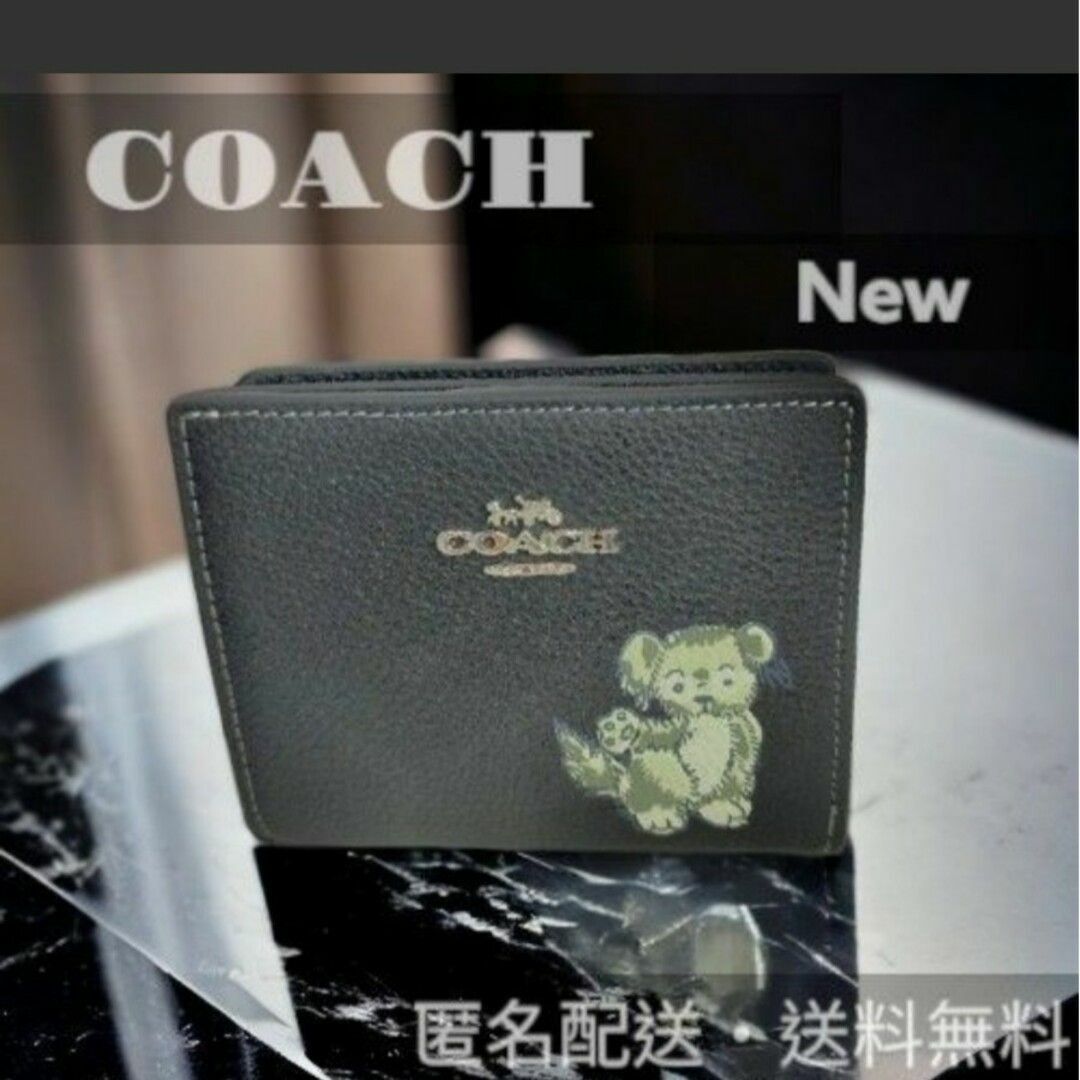 COACH - ⏹️新作・未使用□CC920 ミニ財布 COACH ハッピードッグ 1の