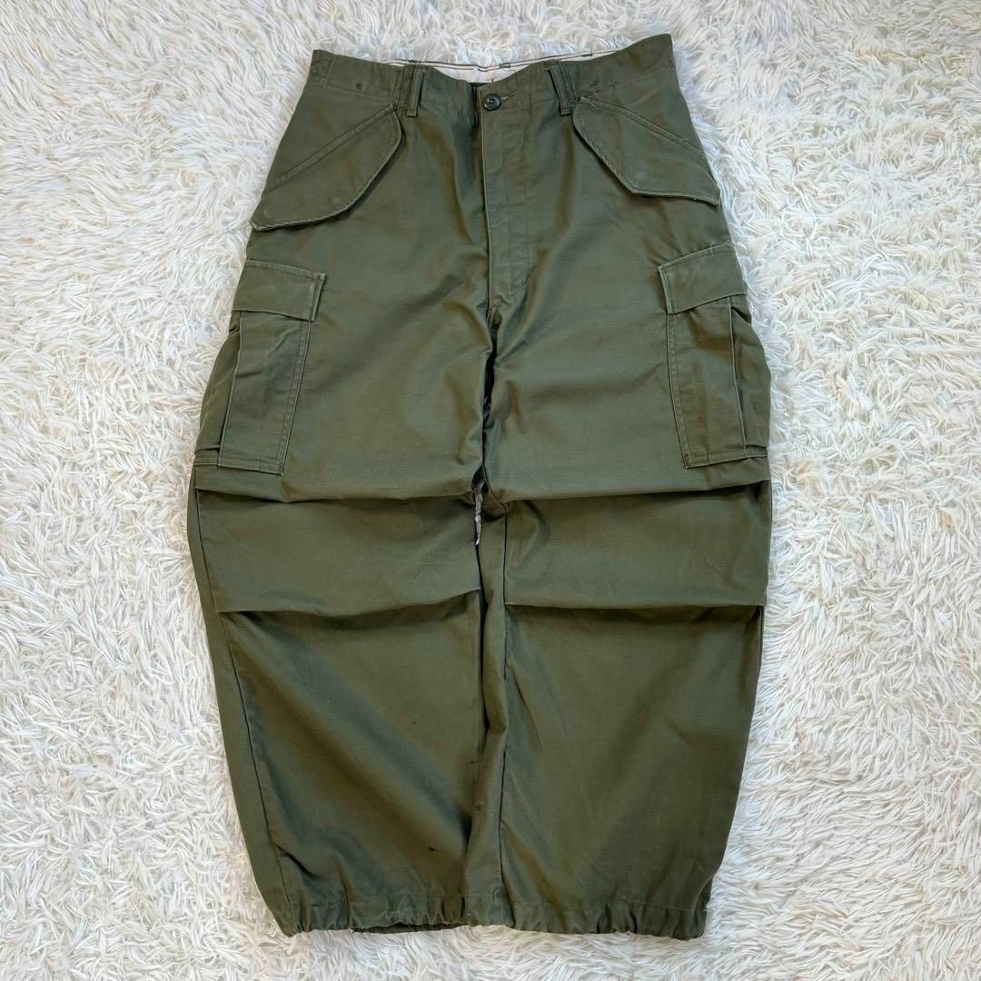 【60s】US ARMY/アメリカ軍 M65 フィールド カーゴ パンツ　アルミ