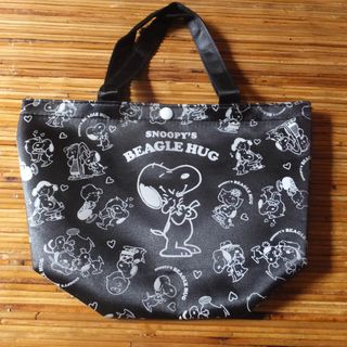 スヌーピー(SNOOPY)の未使用★ＳＮＯＯＰＹ★ミニバッグ(黒)(その他)