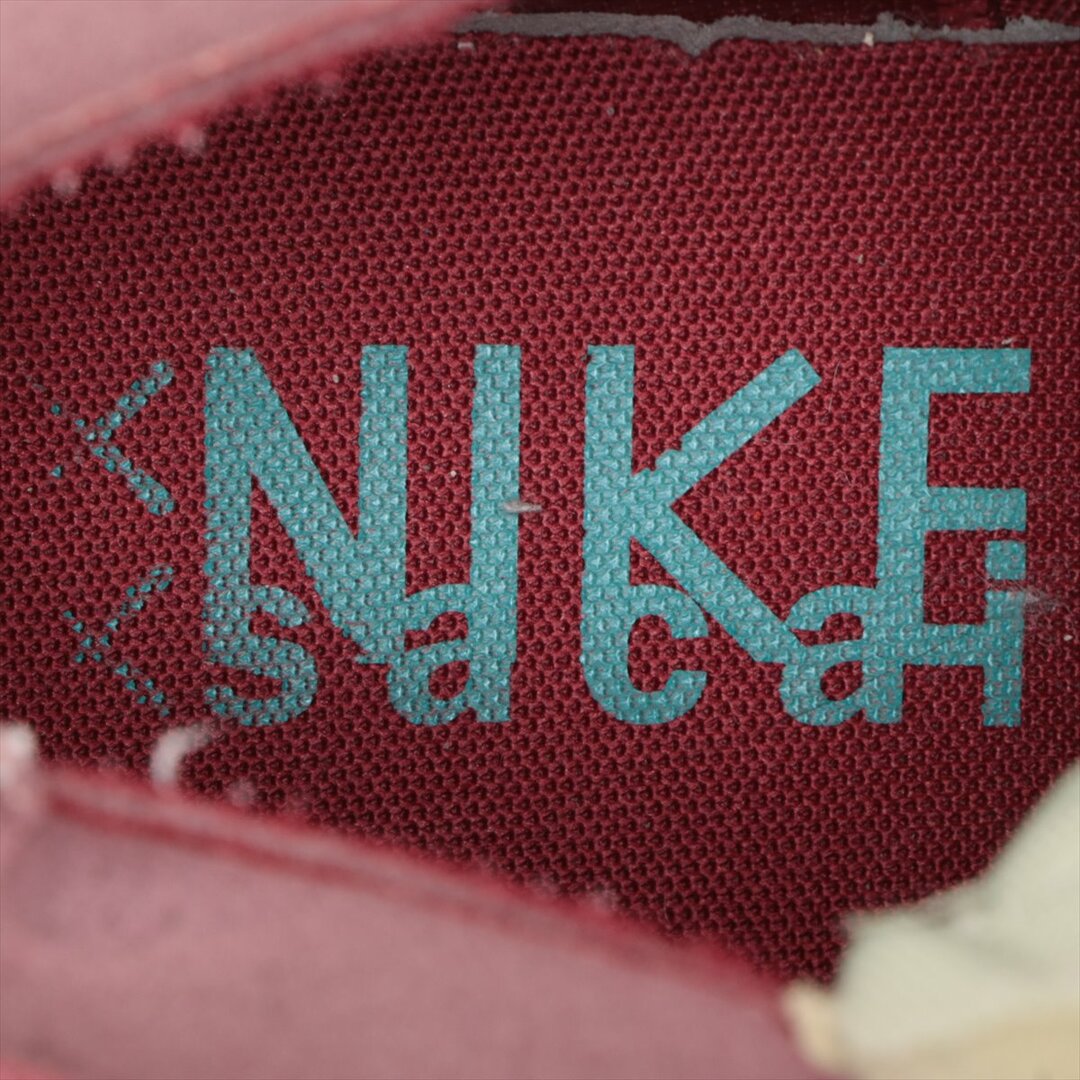 NIKE(ナイキ)のナイキ サカイ カウズ コラボ BLAZER LOW Team Red DM7901-600 レザー スニーカー おしゃれ 28cm 替ヒモ有 メンズ ENT 1030-E13 メンズの靴/シューズ(スニーカー)の商品写真