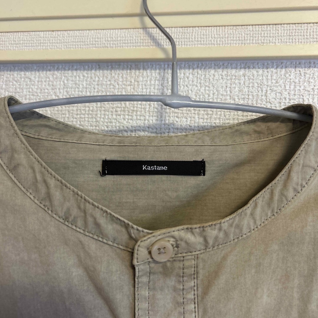 Kastane(カスタネ)のkastane ピグメント加工BIGシャツ メンズのトップス(シャツ)の商品写真