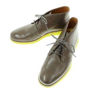 コールハーン／COLE HAAN サイドゴアブーツ シューズ 靴 メンズ 男性 男性用レザー 革 本革 ブラック 黒  C20091 Giraldo Medallion Chelsea Boot ジラルド メダリオン チェルシーブーツ GRAND.OS プレーントゥ