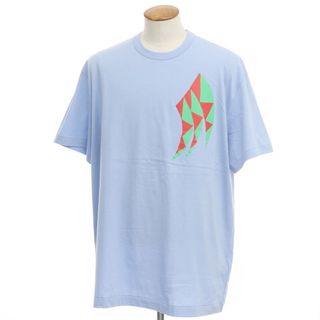 コムデギャルソンオムプリュス(COMME des GARCONS HOMME PLUS)の【中古】コムデギャルソンオムプリュス COMME des GARCONS HOMME PLUS 2023年春夏 コットン 半袖 Ｔシャツ ブルー【サイズM】【メンズ】(Tシャツ/カットソー(半袖/袖なし))