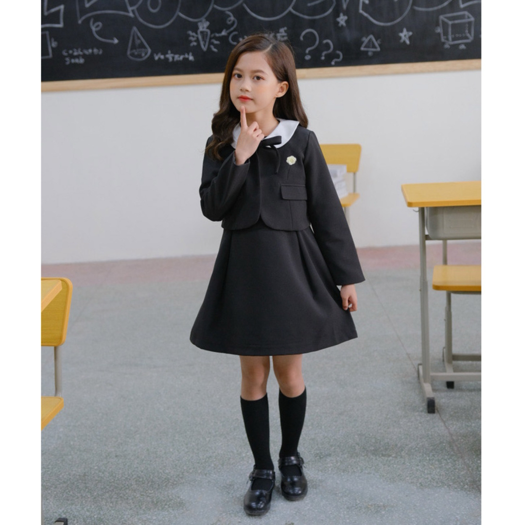 zz.luxi フォーマル スーツ ワンピース フルセット 双子 2セットキッズ服男の子用(90cm~)