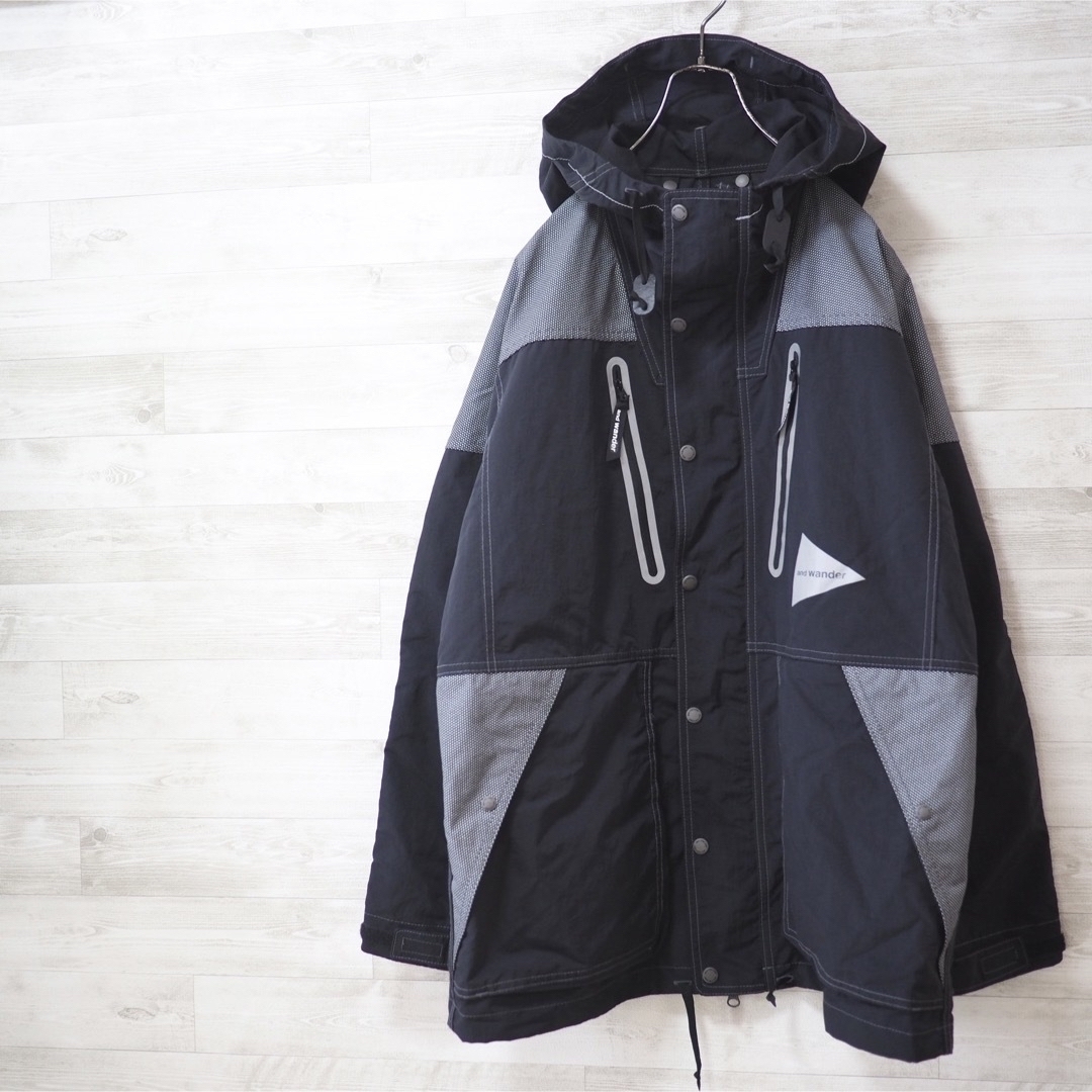 and wander - and wander 19AW Taslan Nylon Jacket-3の通販 by