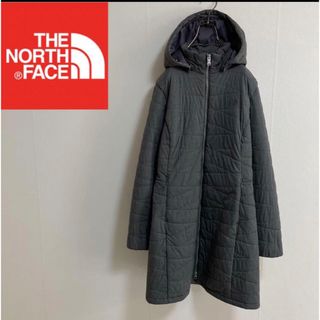 ザノースフェイス(THE NORTH FACE)の☆美品 ☆ノースフェイス キルティングコート ☆中綿コート レディース L(ロングコート)