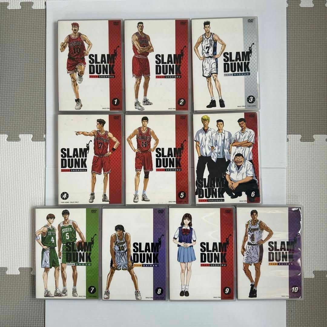 slam dunk スラムダンクDVD 1-10➕Movie1