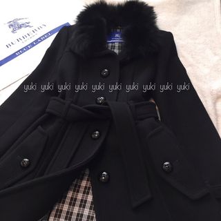 BURBERRY BLUE LABEL - バーバリーブルーレーベル フォックスファー ...