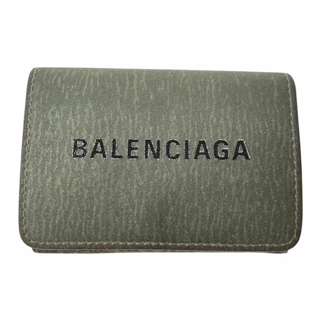 バレンシアガ BALENCIAGA コンパクトウォレット ミニ財布 折り財布