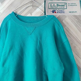 L.L.Bean - 90s ビンテージ L.L.BEAN Russell コラボスウェット 激レア