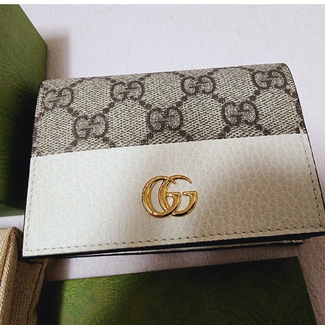 Gucci - GUCCIグッチ2023最新財布GGマーモントカードケースウォレット