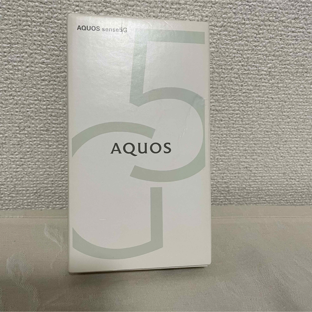 AQUOS sense5G ライトカッパー 64 GB au SIMフリー-