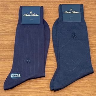 ブルックスブラザース(Brooks Brothers)の【新品】BROOKS BROTHERS 紳士 靴下　2足セット(ソックス)