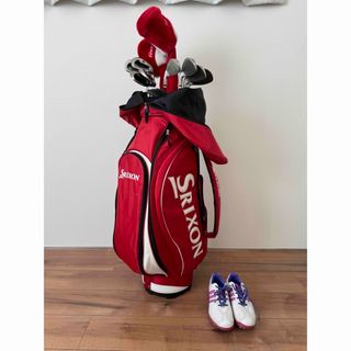 スリクソン(Srixon)のレディース　ゴルフクラブ、キャディバッグ 、シューズセット(バッグ)