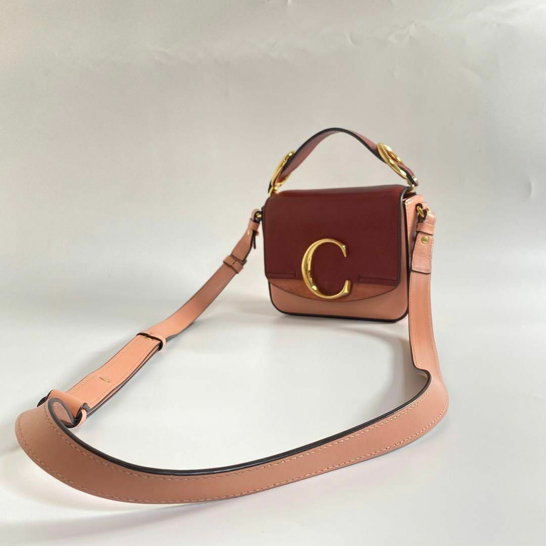 AYの全商品美品 クロエ  Chloe C 2way ミニ ショルダー ハンドバッグ