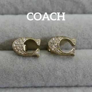 COACH - 【匿名配送】COACH コーチ ピアス ゴールド ロゴ