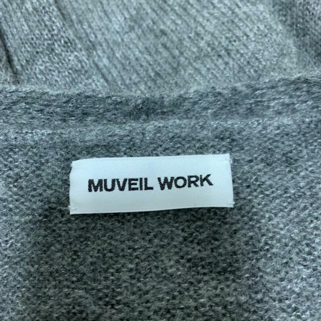 MUVEIL WORK(ミュベールワーク)のミュベールワーク カーディガン サイズ38 M レディースのトップス(カーディガン)の商品写真