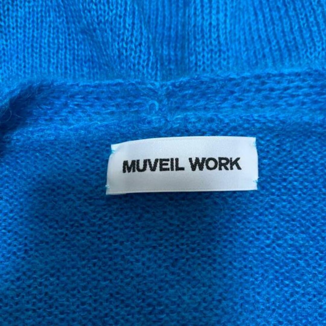 MUVEIL WORK(ミュベールワーク)のミュベールワーク カーディガン サイズ38 M レディースのトップス(カーディガン)の商品写真