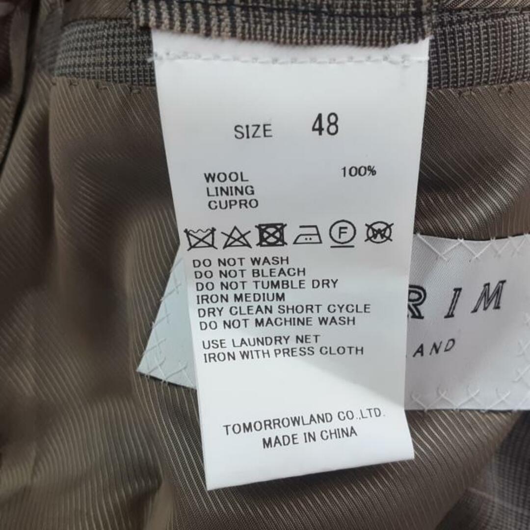 TOMORROWLAND(トゥモローランド)のトゥモローランド シングルスーツ メンズ - メンズのスーツ(セットアップ)の商品写真