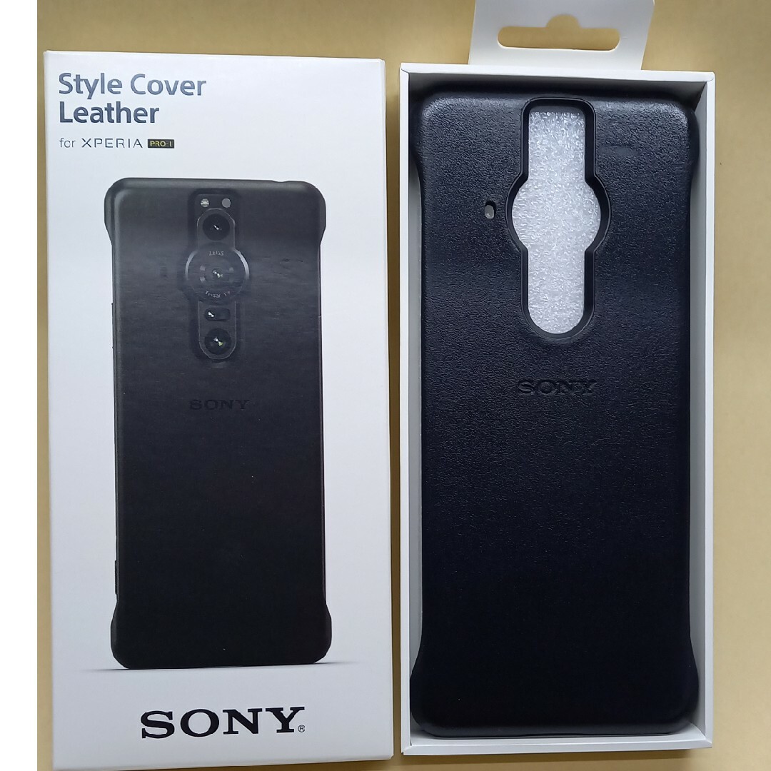 SONY(ソニー)のSONY Xperia PRO-I用 スタイルカバーレザーケース スマホ/家電/カメラのスマホアクセサリー(モバイルケース/カバー)の商品写真