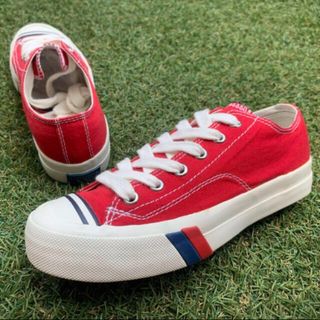 プロケッズ(PRO-Keds)の美品23.5 PRO-kedsプロケッズ  ロイヤル キャンバス ロー W410(スニーカー)