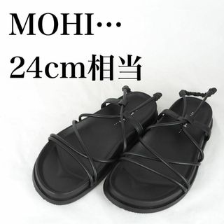 格安値下げ★MOHI サンダル　M 36 (23-23.5cm) 試着のみ/箱付