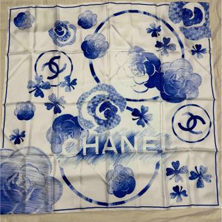 CHANEL シャネル ひまわり柄 スカーフ