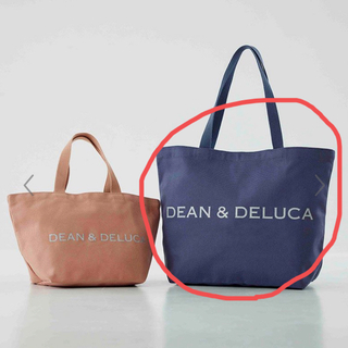 ディーンアンドデルーカ(DEAN & DELUCA)の新品 DEAN & DELUCA チャリティートートバッグ ブルーグレー L(トートバッグ)