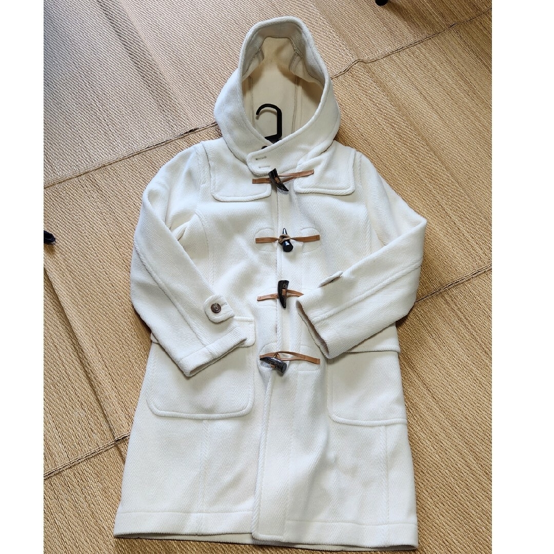 BURBERRY白　オフホワイト　ダッフルコート　美品　UNTITLED２　Mサイズ