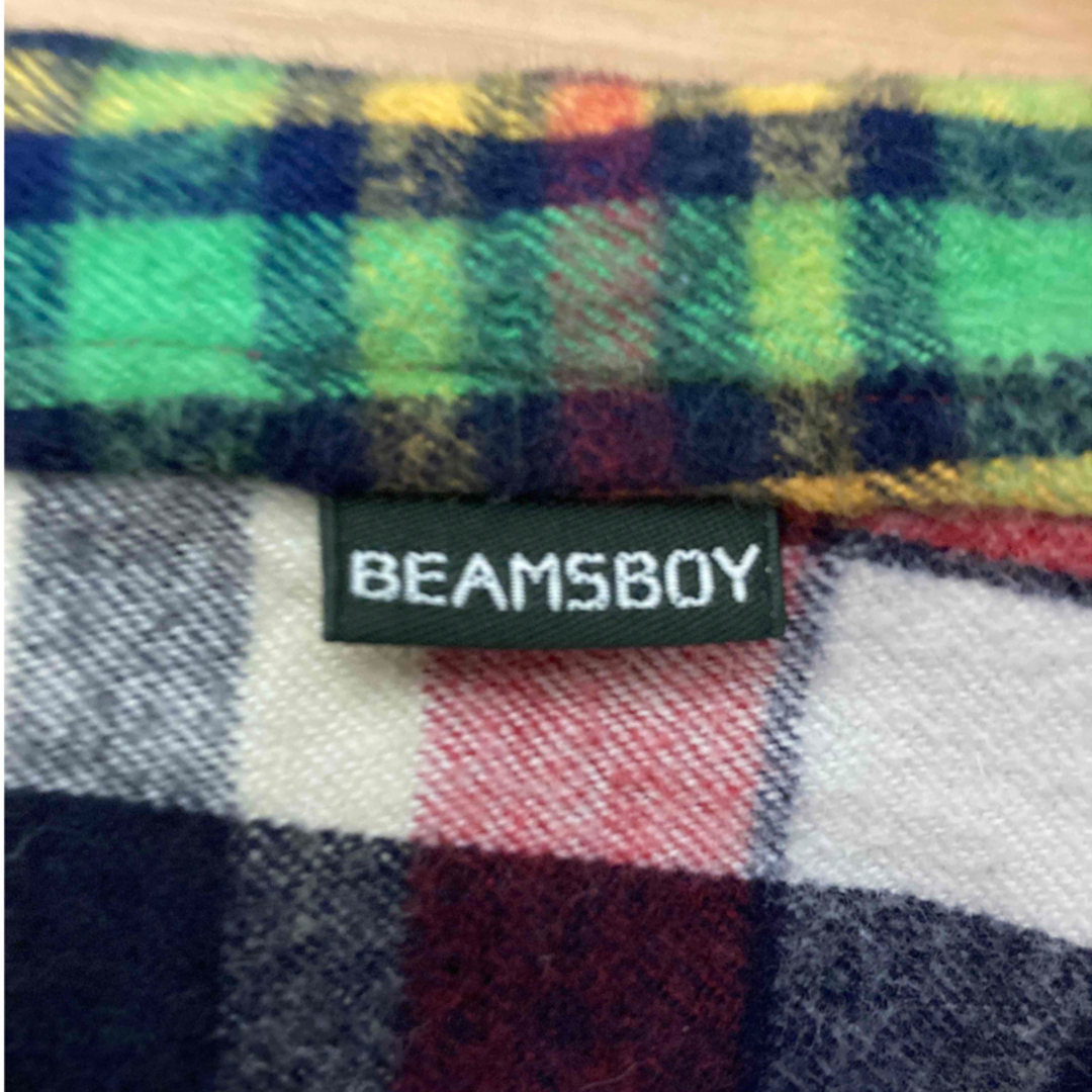 BEAMSBOY ビームスボーイ　長袖　シャツ　チェック レディースのトップス(シャツ/ブラウス(長袖/七分))の商品写真