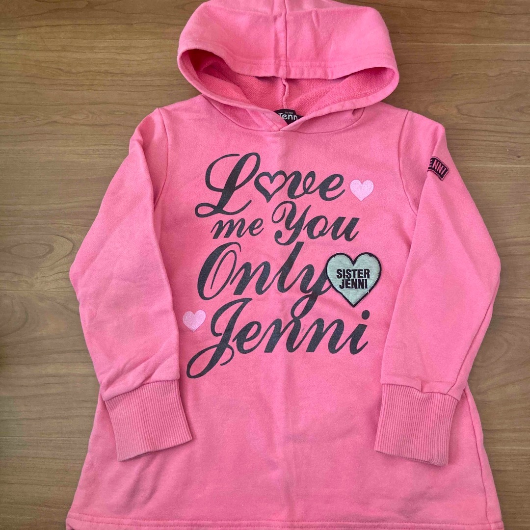 JENNI(ジェニィ)のJENNI トレーナー　ワンピース　120 キッズ/ベビー/マタニティのキッズ服女の子用(90cm~)(ワンピース)の商品写真