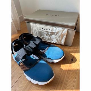 Marni - マルニ MARNI スニーカー 厚底 ファブリックスニーカー