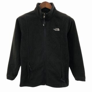 ザノースフェイス(THE NORTH FACE)のSALE///// THE NORTH FACE ノースフェイス フリースジャケット アウトドア キャンプ アウター 防寒 ブラック (ガールズ L) O9381(ジャケット/上着)