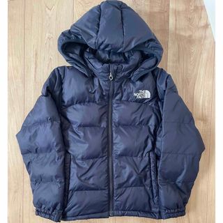 ザノースフェイス(THE NORTH FACE)のTHE NORTH FACE ダウンジャケット　ネイビー　130(ジャケット/上着)