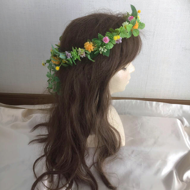 ガーデンウェディング 植物図鑑 花かんむり の通販 By まー S Shop ラクマ
