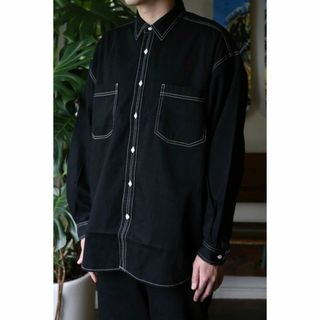 コモリ(COMOLI)のGraphpaper Denime Regular Collar Shirt(Gジャン/デニムジャケット)