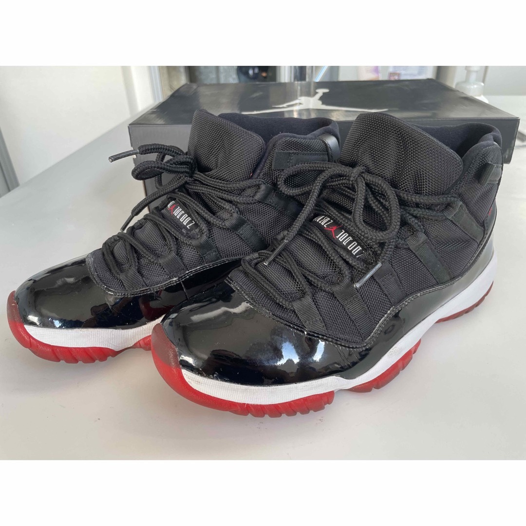 NIKE AIR JORDAN 11 Retro "Bred" 28cm 美品