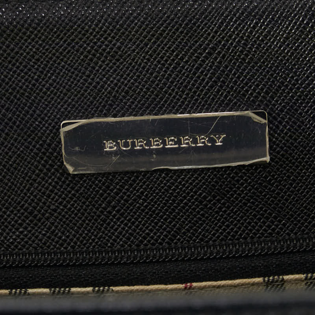 BURBERRY(バーバリー)のバーバリー ノバチェック ハンドバッグ レザー レディース BURBERRY 【1-0121283】 レディースのバッグ(ハンドバッグ)の商品写真