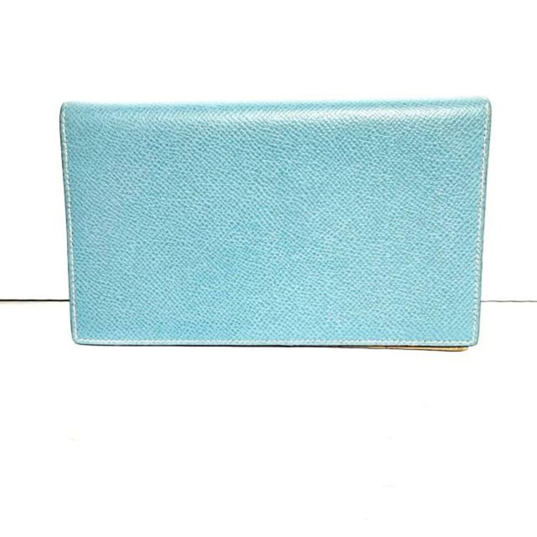 エルメス 手帳美品 ヴィジョン ブルー-