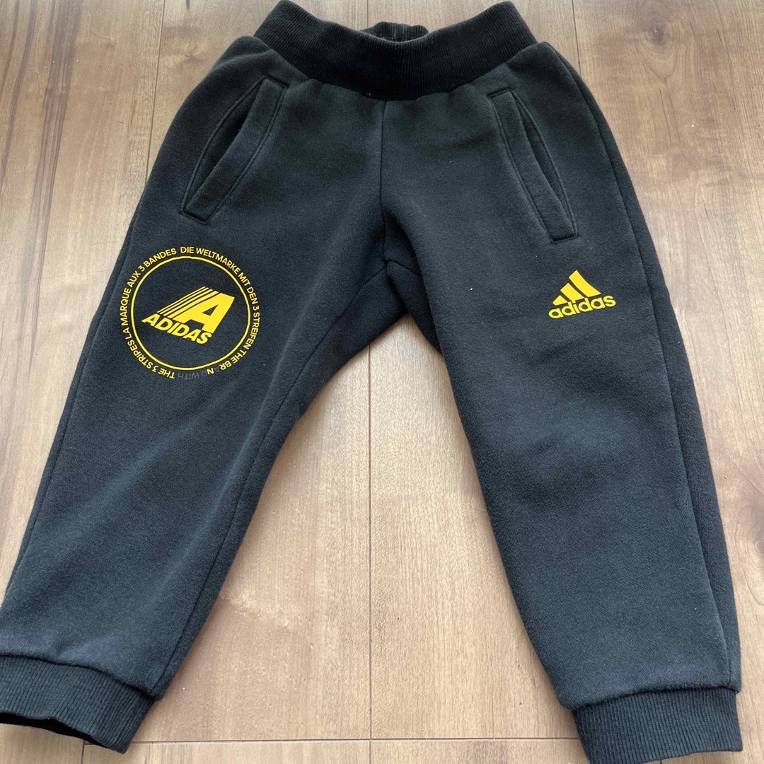 adidas(アディダス)のadidas  裏起毛パンツ キッズ/ベビー/マタニティのキッズ服男の子用(90cm~)(パンツ/スパッツ)の商品写真