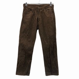 リーバイス(Levi's)の80年代 USA製 Levi's リーバイス 505 コーデュロイパンツ アメカジ ブラウン (メンズ W34/L30) 中古 古着 O9597(その他)