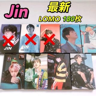 【JIN・最新・希少・6点】180枚　ロモカード　防弾少年団　BTS♥ジン(アイドルグッズ)