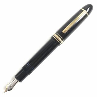 モンブラン(MONTBLANC)の良品▼MONTBLANC モンブラン マイスターシュテュック No.149 ホワイトスター ペン先14K 万年筆 ブラック×ゴールド EFニブ ドイツ製(ペン/マーカー)