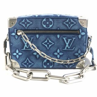 ヴィトン(LOUIS VUITTON) モノグラム メンズバッグ（ブルー・ネイビー