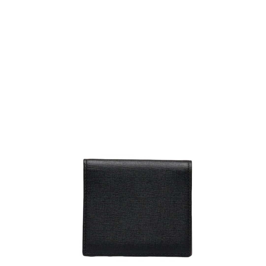 MCM(エムシーエム)の美品 エム シー エム リボン スタッズ 二つ折り財布 レザー レディース MCM 【1-0124392】 レディースのファッション小物(財布)の商品写真